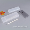 Simple Pencil PP Transparent Student Stationery Case